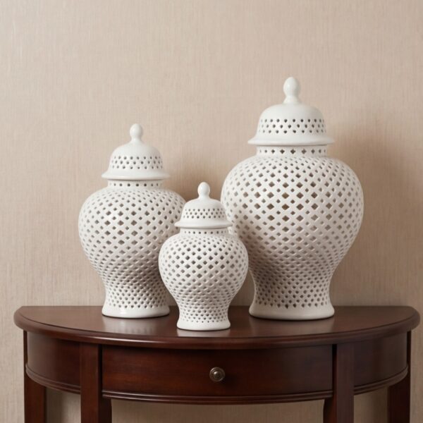 CAGE MESH GINGER JAR SET