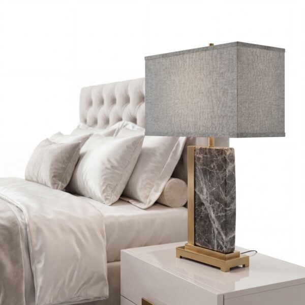 NERO MARBLE TABLE LAMP
