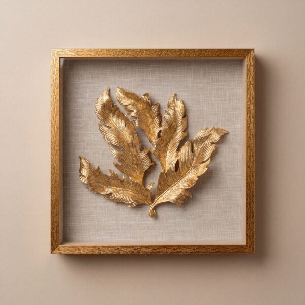 Golden botanical I wall art