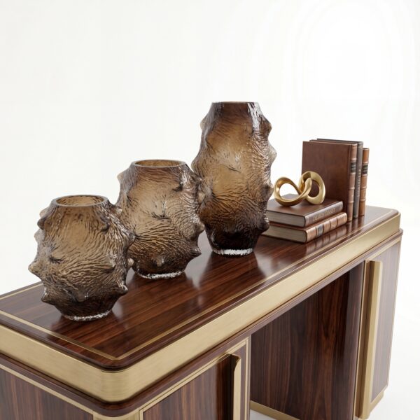 AMBER TIDE VASE SET OF 3 PCS