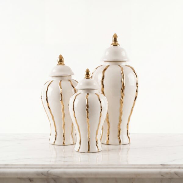 GISELE GINGER JAR SET OF 3 PCS